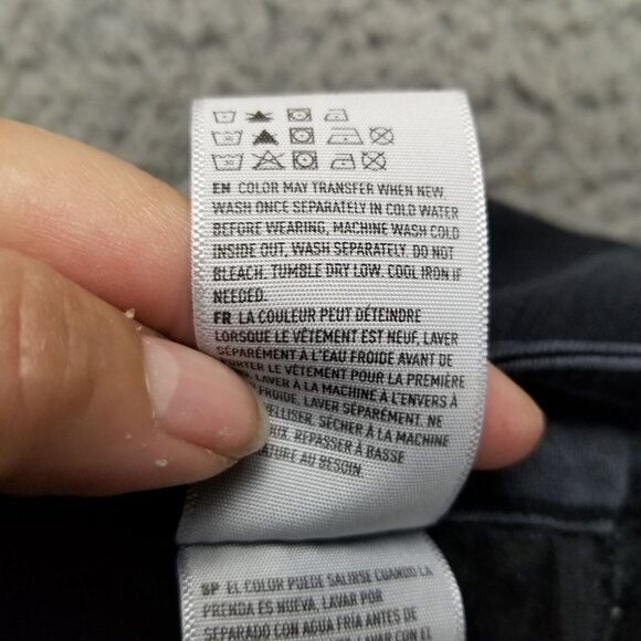 American Eagle Outfitters Jeans Womens 8 Black Hi-Rise Jegging Stretch Denim - Picture 12 of 12